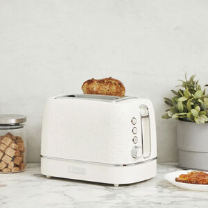 Haden Starbeck 2 Slice Ivory Toaster